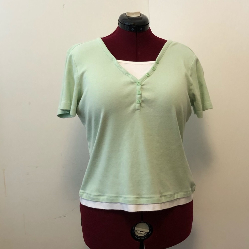 Pale Green Teeshirt